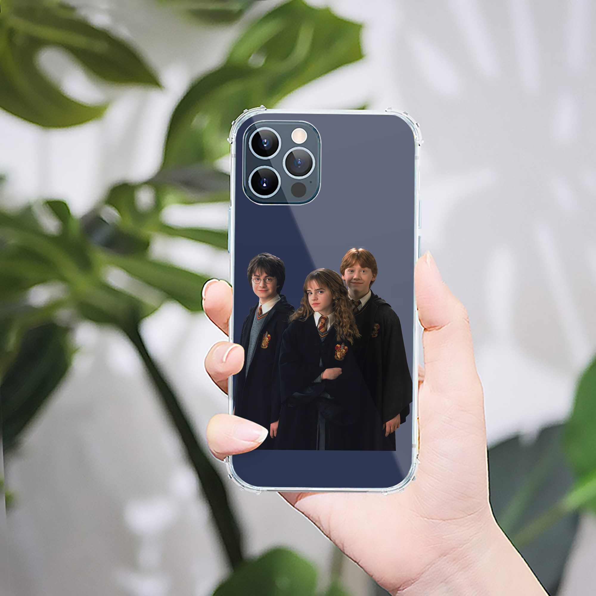 （画像用） Harry Potter ハリー・ポッターシリーズ 【iPhone 12シリーズ対応】透明スマホケース（クリアソフトケース）